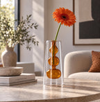 Glass Bubble Vase