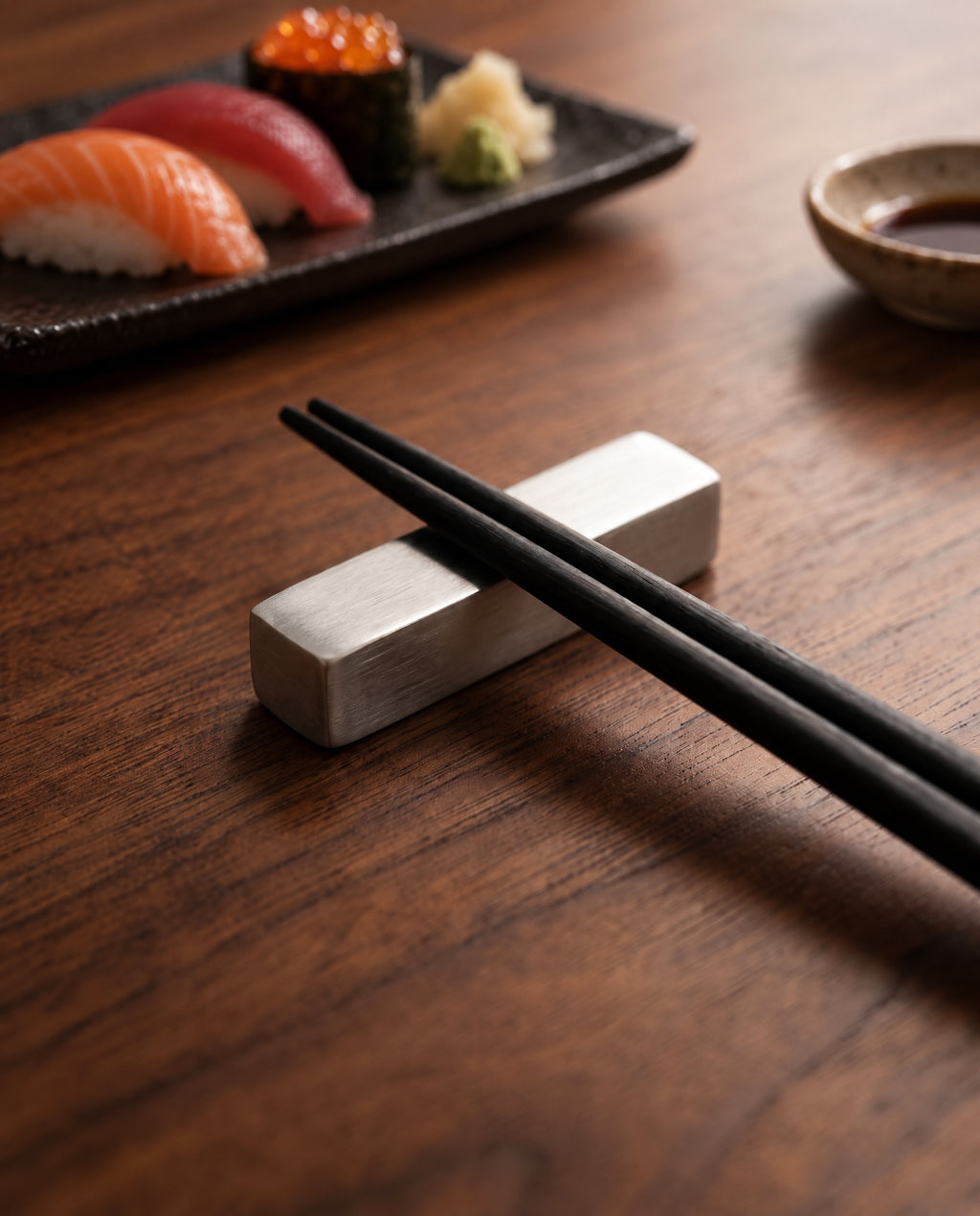 Silver Plated Chopstick holder (set of 2)