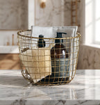 Gold Wire Basket