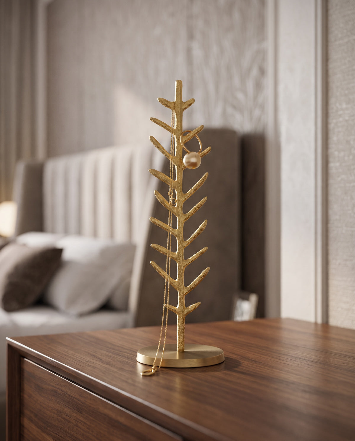 Brass Jewelry Tree