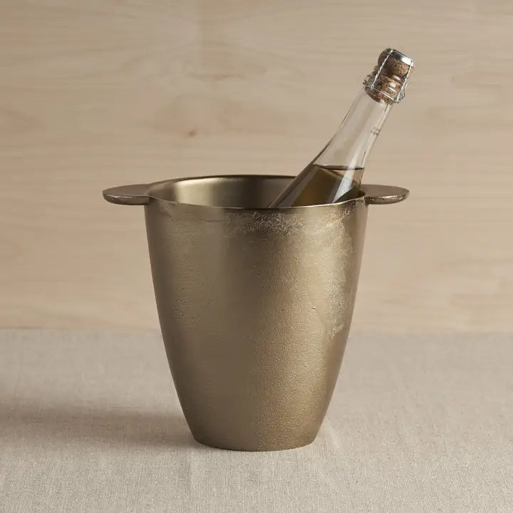 Matte Brass Wine Chiller