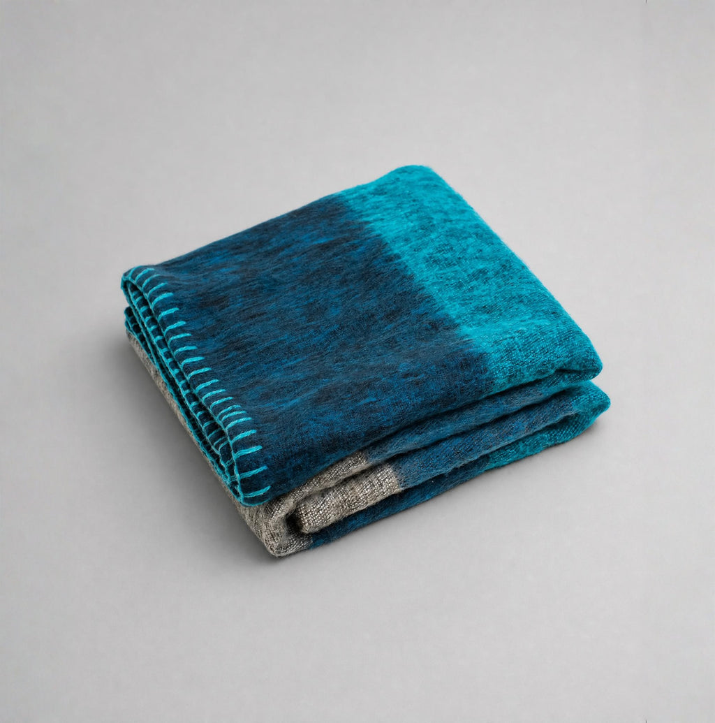 Mediterranean Blue Throw