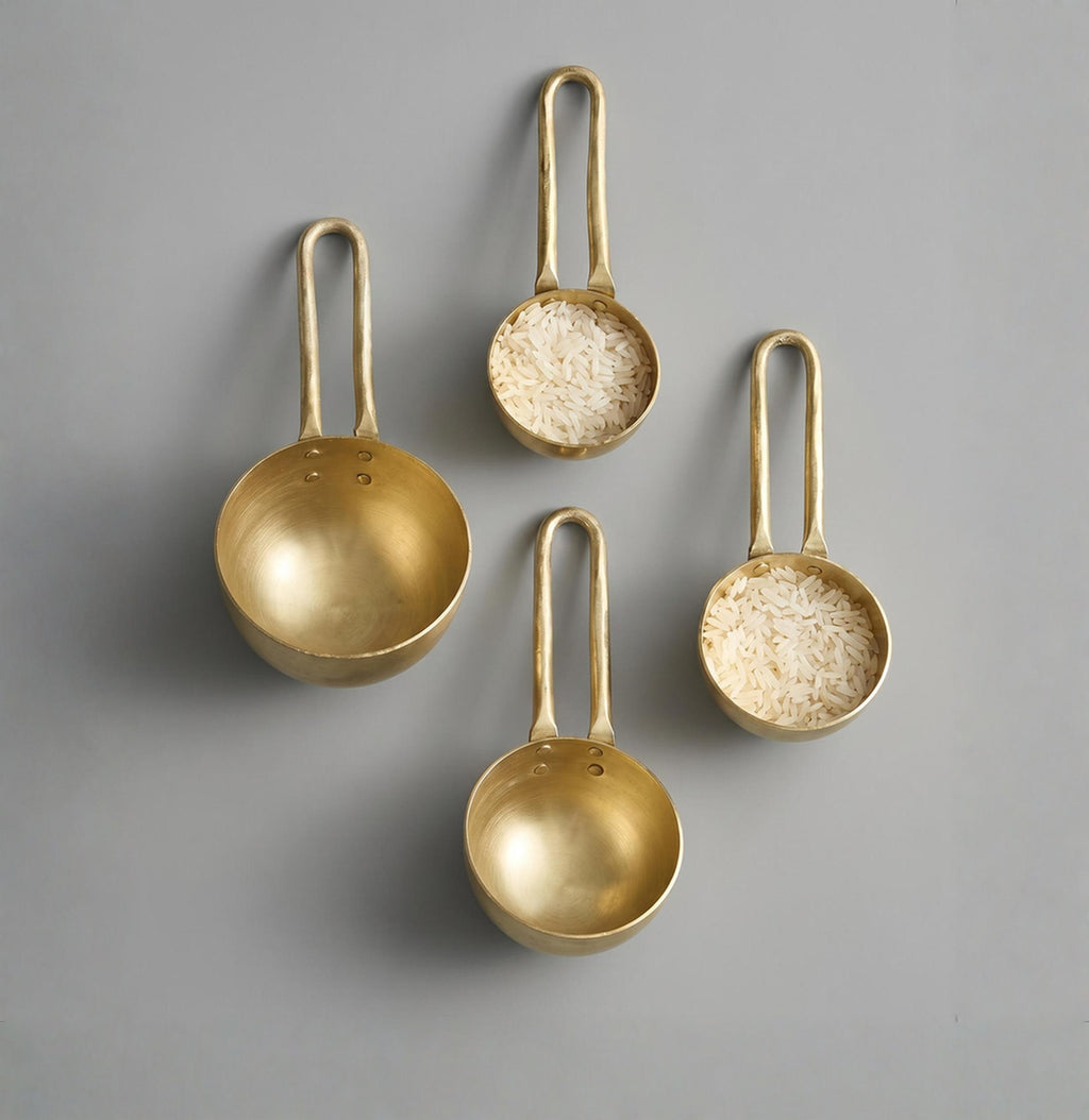 Brass Measuring Scoops