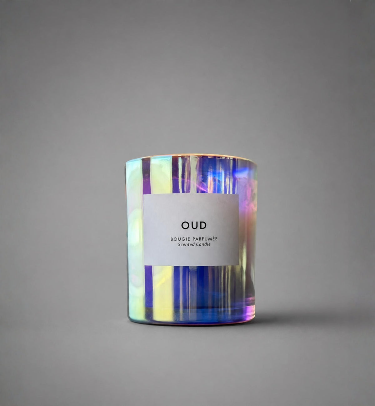 Holographic Color Candle - Oud