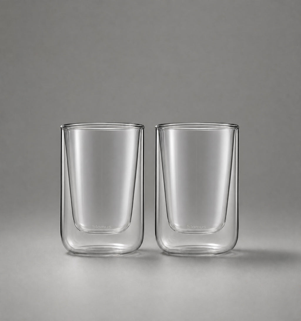 Mod Double Wall Latte Glasses (set of 2)