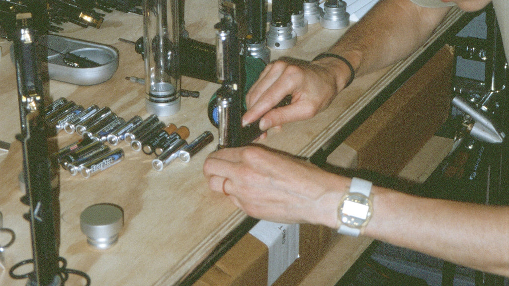 Solid State Transparent Watch