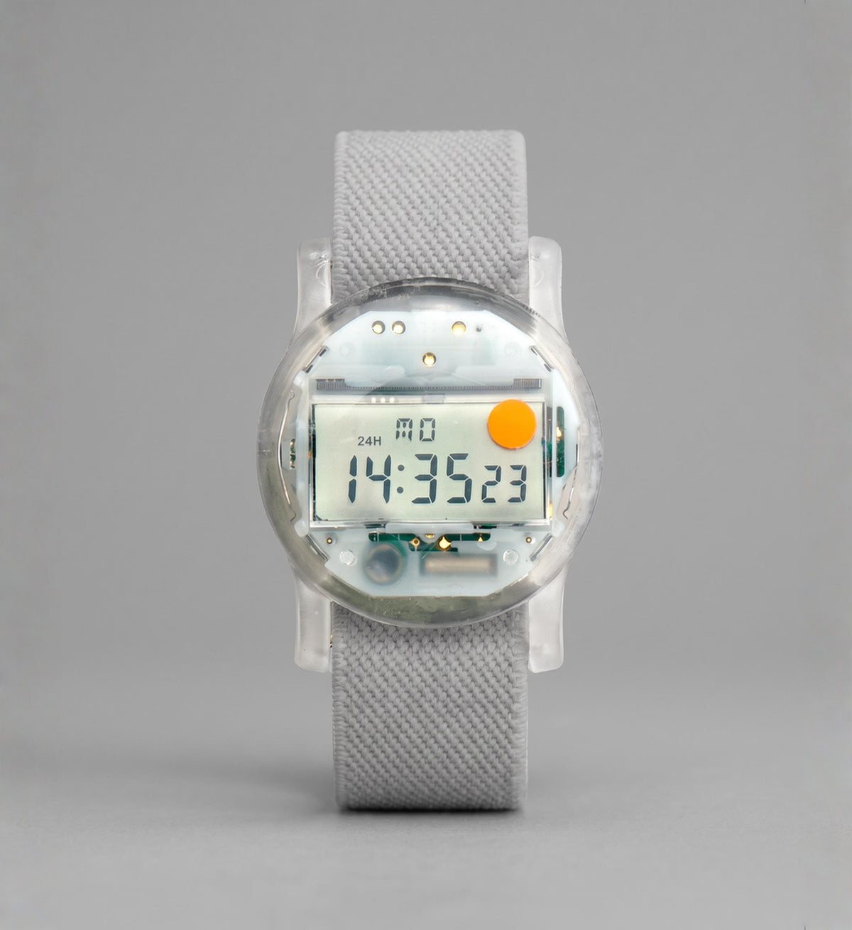 Solid State Transparent Watch