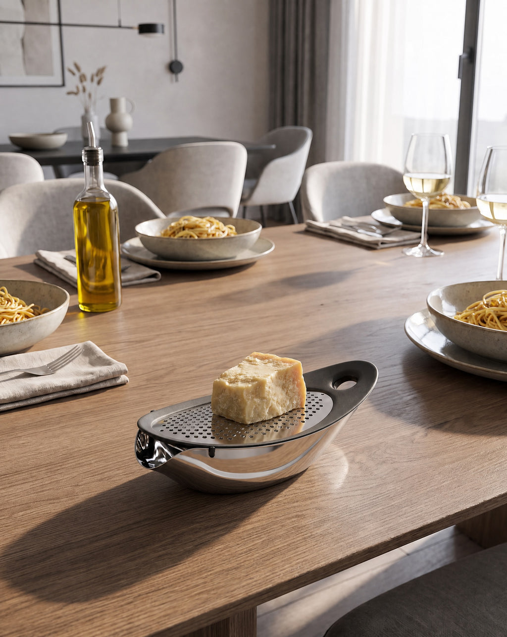 Stainless Steel Parmesan Cheese Grater