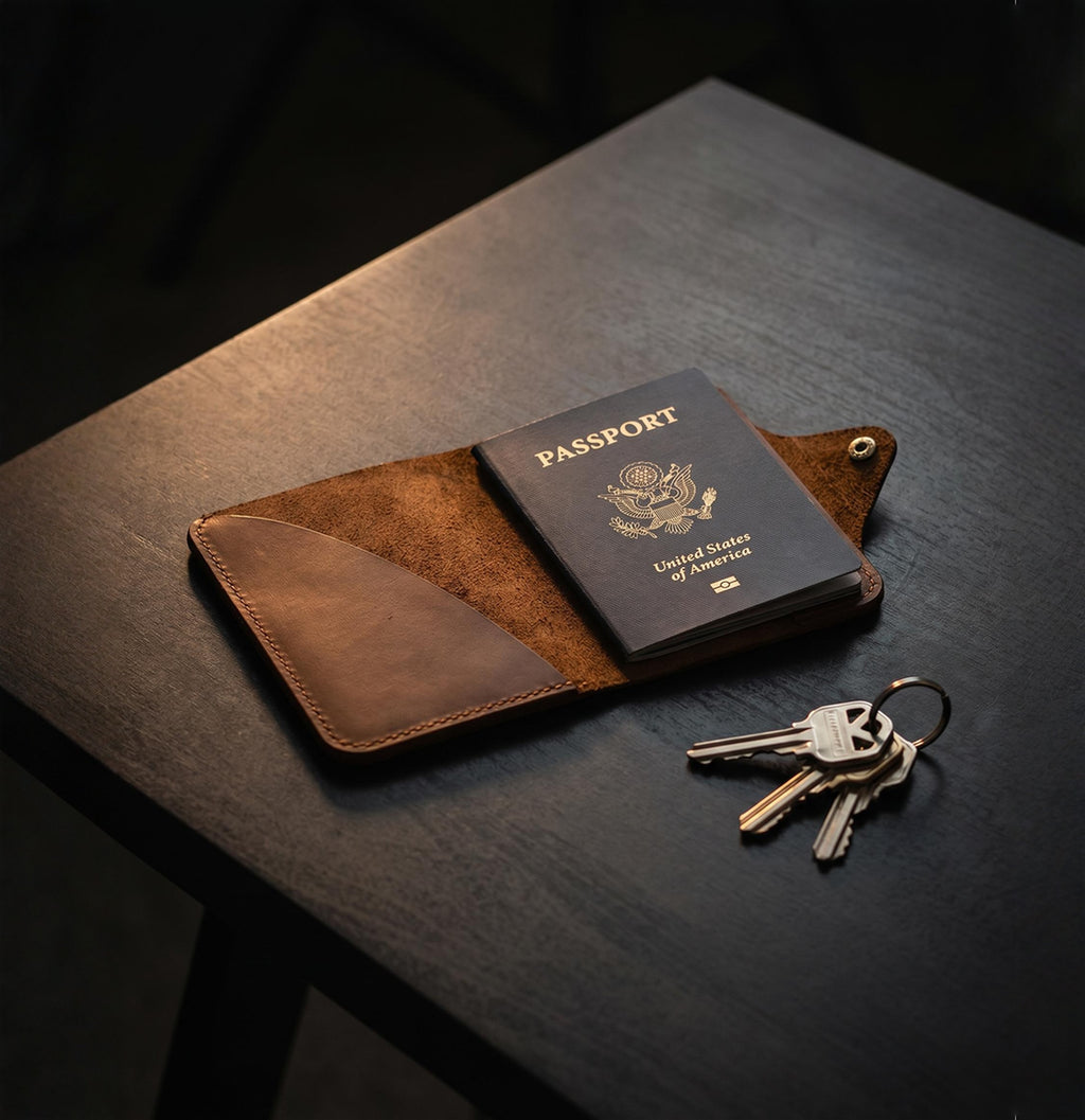 Leather Passport Holder