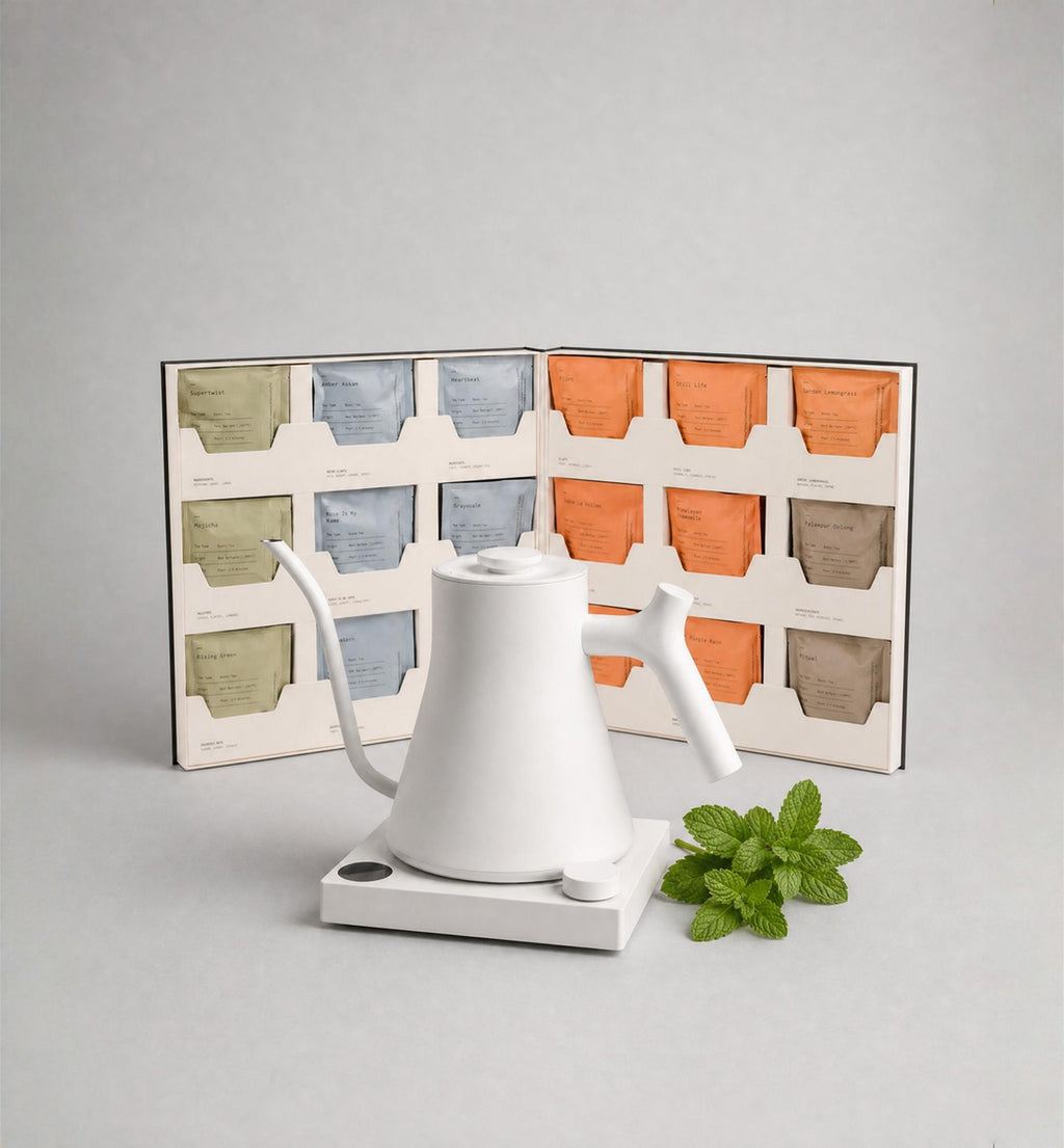 Kettle + Tea Library Set